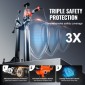 Μηχάνημα τρυπανιού VEVOR Core 2,03-16 cm Dia 2000W Handheld and Stand Core Drill Rig