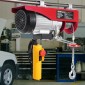 VEVOR Electric Hoist Crane Winch 798,3 kg με 426,7 cm Ενσύρματο Τηλεχειριστήριο 230V