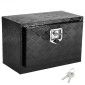 VEVOR Underbody Truck Box, 24" x 17" x 18" Pickup Storage Box, Heavy Duty Diamond Plate Tool Box με κλειδαριά και κλειδιά, Αδιάβροχο κουτί αποθήκευσης τρέιλερ με μάνταλο T-handle για φορτηγό, φορτηγό, τρέιλερ