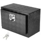 VEVOR Underbody Truck Box, 24" x 17" x 18" Pickup Storage Box, Heavy Duty Diamond Plate Tool Box με κλειδαριά και κλειδιά, Αδιάβροχο κουτί αποθήκευσης τρέιλερ με μάνταλο T-handle για φορτηγό, φορτηγό, τρέιλερ