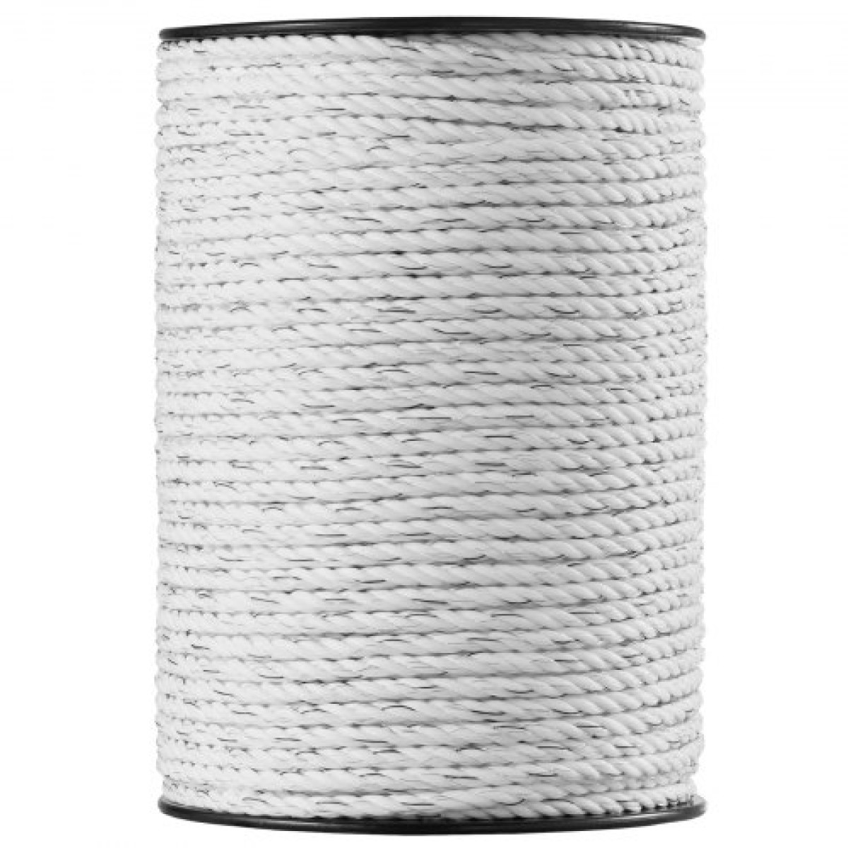 VEVOR Electric Fence Wire, 656Ft 200M Portable Polywire, 1/4" Diameter 6 Inox Strands for Αξιόπιστη αγωγιμότητα και UV, Αντοχή στη σκουριά, Σχοινί περίφραξης για άλογα, βοοειδή, ζώα