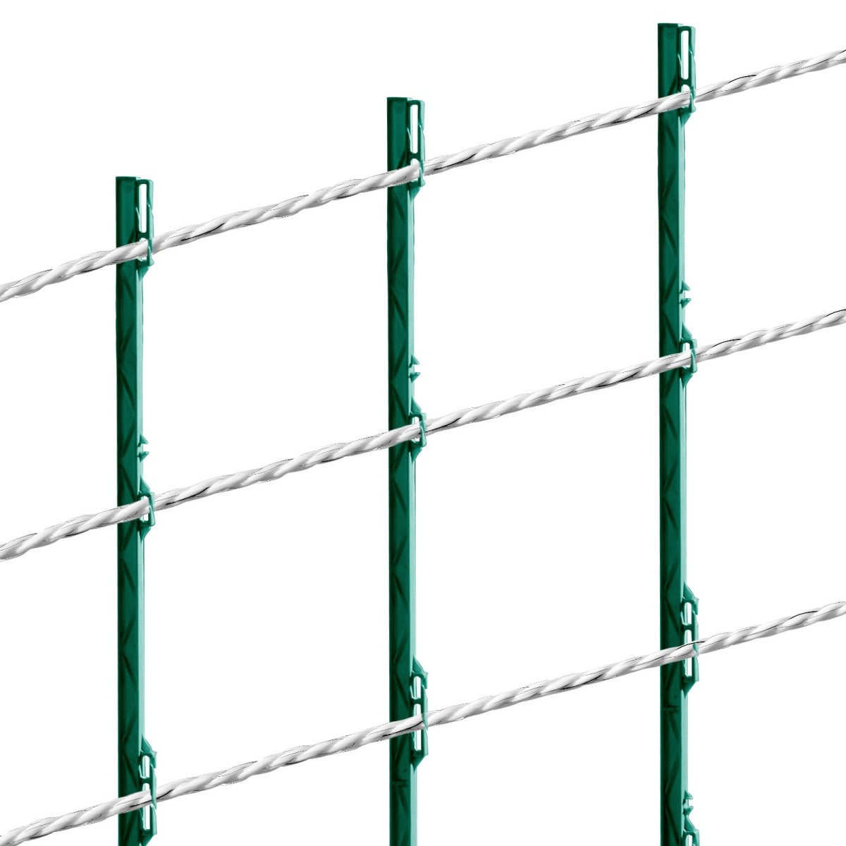VEVOR Electric Fence Wire, 656Ft 200M Portable Polywire, 1/4" Diameter 6 Inox Strands for Αξιόπιστη αγωγιμότητα και UV, Αντοχή στη σκουριά, Σχοινί περίφραξης για άλογα, βοοειδή, ζώα
