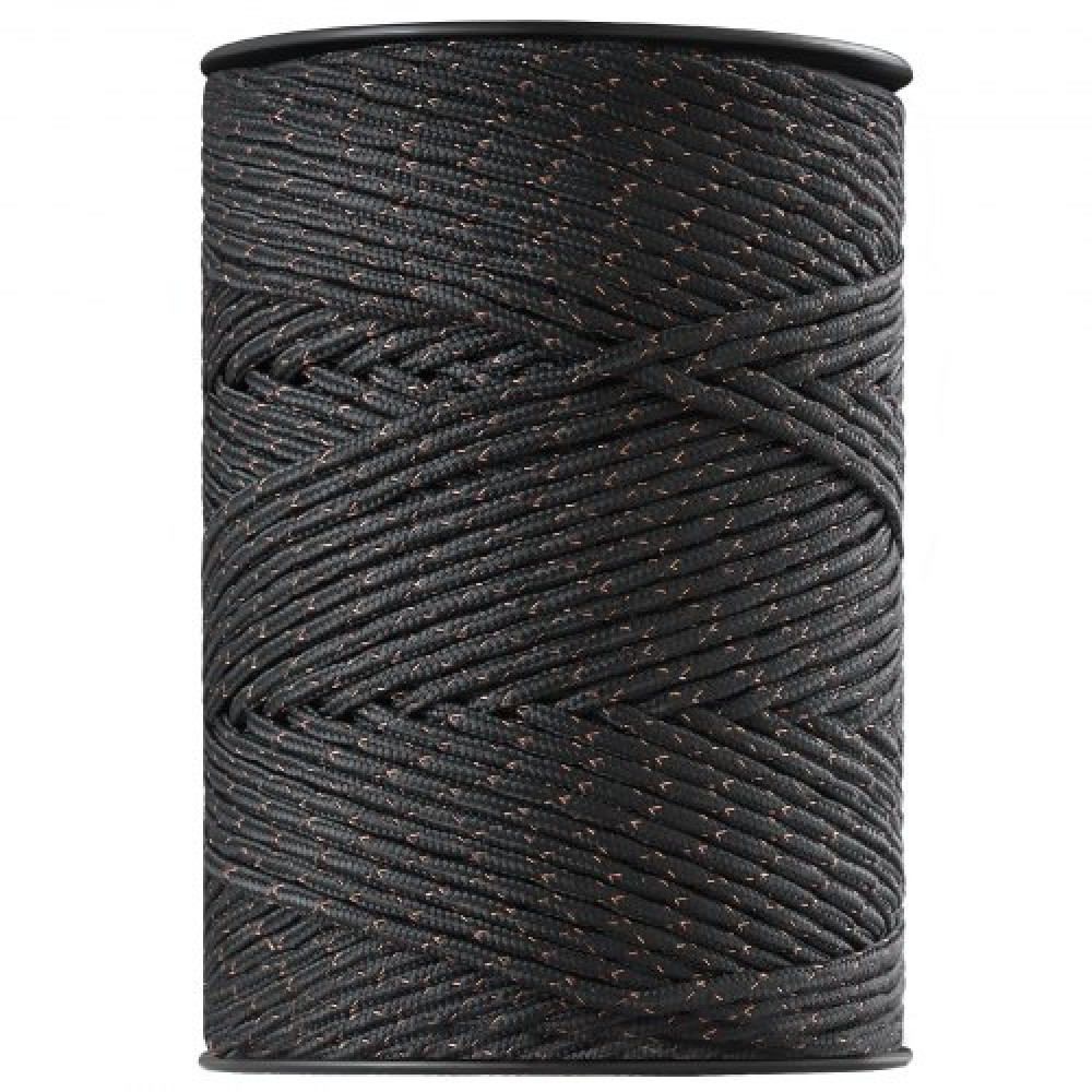 VEVOR Electric Fence Wire, 1000Ft 305M Portable Polywire, 1/4" Diameter 2 Copper Strands for Αξιόπιστη αγωγιμότητα και αντίσταση στη σκουριά, Σχοινί περίφραξης για άλογα, βοοειδή, ζώα
