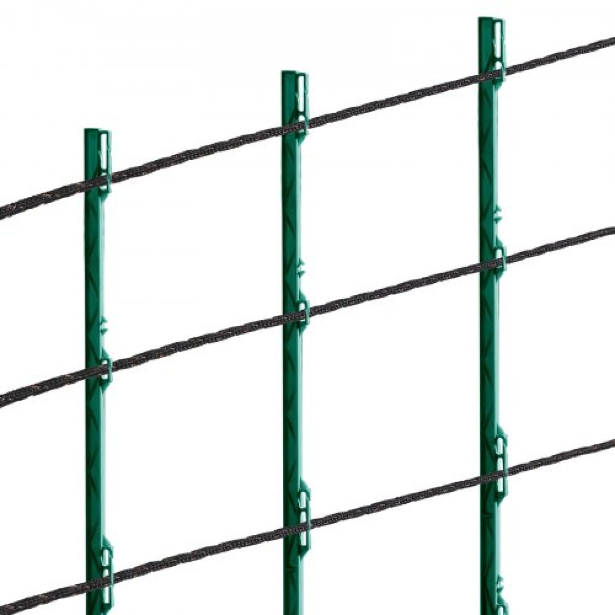 VEVOR Electric Fence Wire, 1000Ft 305M Portable Polywire, 1/4" Diameter 2 Copper Strands for Αξιόπιστη αγωγιμότητα και αντίσταση στη σκουριά, Σχοινί περίφραξης για άλογα, βοοειδή, ζώα