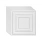 Πλακάκια οροφής VEVOR 12-συσκευασία 61 cm x 61 cm PVC Εύκολη τοποθέτηση Λευκό μοτίβο μανταλάκι
