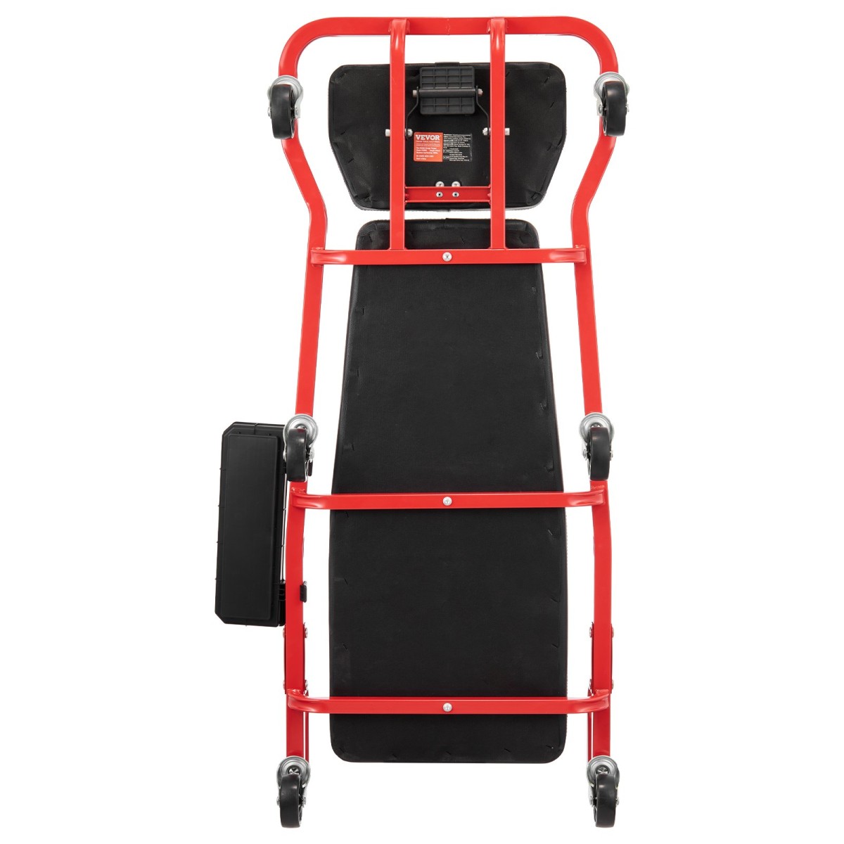 VEVOR Mechanic Garage Creeper, 1118 mm, χωρητικότητας 136,1 kg Automotive Rolling Creeper με 6 ρυθμιζόμενους τροχούς, ρυθμιζόμενο δίσκο εργαλείου προσκέφαλου, βαρέως τύπου ατσάλινο πλαίσιο για γκαράζ, επισκευαστήρια και DIY