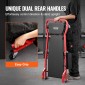 VEVOR Mechanic Garage Creeper, 1118 mm, χωρητικότητας 136,1 kg Automotive Rolling Creeper με 6 ρυθμιζόμενους τροχούς, ρυθμιζόμενο δίσκο εργαλείου προσκέφαλου, βαρέως τύπου ατσάλινο πλαίσιο για γκαράζ, επισκευαστήρια και DIY