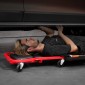 VEVOR Mechanic Garage Creeper, 1118 mm, χωρητικότητας 136,1 kg Automotive Rolling Creeper με 6 ρυθμιζόμενους τροχούς, ρυθμιζόμενο δίσκο εργαλείου προσκέφαλου, βαρέως τύπου ατσάλινο πλαίσιο για γκαράζ, επισκευαστήρια και DIY