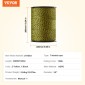 VEVOR Electric Fence Wire, 3366Ft 1026M Portable Polywire, 1/8" Diameter 6 Inox Strands for Αξιόπιστη αγωγιμότητα και UV, Αντοχή στη σκουριά, Σχοινί περίφραξης για άλογα, βοοειδή, ζώα