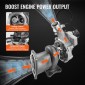 VEVOR Turbo Turbo Charger Ford Escape 2013-2016 with Gasket Kit, Turbo Charger Replacement for Fusion 2013-2014 Fiesta Transit Car Engines, Συμβατό με 54399700144 CJ5G6K682DA Vahaha