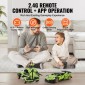 VEVOR STEM Building Toys for Children, 2-in-1 461 PCS Blocks, Remote control Building Car Kits Remote & APP Controlled Car/Robot, RC STEM Robots Building Set Δώρα για αγόρια κορίτσια 6+ ετών