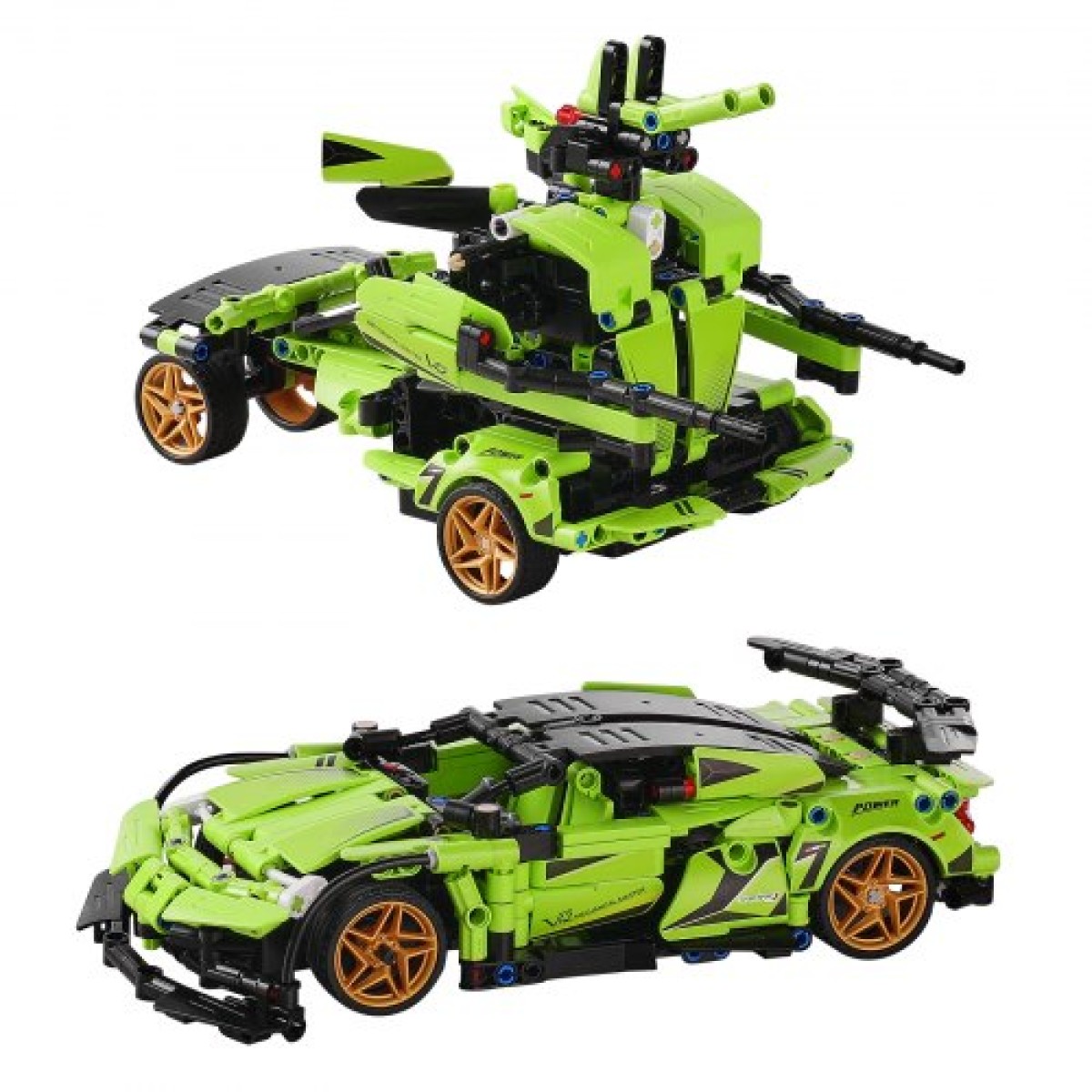 VEVOR STEM Building Toys for Children, 2-in-1 461 PCS Blocks, Remote control Building Car Kits Remote & APP Controlled Car/Robot, RC STEM Robots Building Set Δώρα για αγόρια κορίτσια 6+ ετών