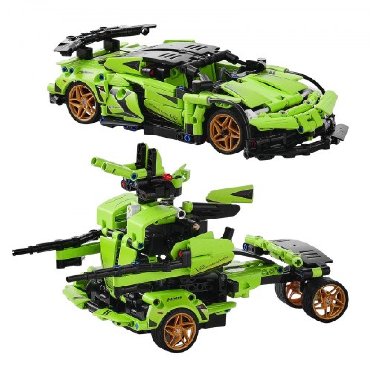 VEVOR STEM Building Toys for Children, 2-in-1 461 PCS Blocks, Remote control Building Car Kits Remote & APP Controlled Car/Robot, RC STEM Robots Building Set Δώρα για αγόρια κορίτσια 6+ ετών