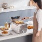Εμπορική φριτέζα VEVOR, ηλεκτρική φριτέζα πάγκου 3000W με καλάθι, 11,6Qt / 11L από ανοξείδωτο ατσάλι Φριτέζα μονής λαδιού με έλεγχο χρόνου & θερμοκρασίας, προστασία υπερθέρμανσης, για χρήση στην κουζίνα σε εστιατόριο