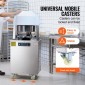 VEVOR Electric Divider Dough, 20PCS Automatic Dough Dividing Machine cutting, 2.12oz - 9.17oz Equal Duugh Cutter with Pure Copper Motor and 304 Inox Trade Tray, for Bakery, Restaurant