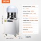 VEVOR Electric Divider Dough, 20PCS Automatic Dough Dividing Machine cutting, 2.12oz - 9.17oz Equal Duugh Cutter with Pure Copper Motor and 304 Inox Trade Tray, for Bakery, Restaurant