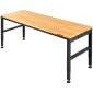 VEVOR ρυθμιζόμενο ύψος πάγκος εργασίας 121,9 cm L x 50,8 cm W Τραπέζι πάγκου εργασίας με πρίζα
