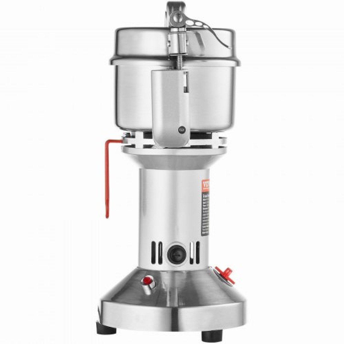 VEVOR 300g Ηλεκτρικός μύλος σιτηρών, Εμπορικοί μύλοι μπαχαρικών υψηλής ταχύτητας 1500W, μηχανή σε σκόνη πολτοποιητής από ανοξείδωτο χάλυβα, για ξηρούς κόκκους Μπαχαρικά Δημητριακά Καφές πιπέρι καλαμποκιού, ευθύς τύπος