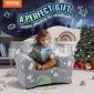 VEVOR Toddler Chair, Παιδική πολυθρόνα Comfy, Παιδική καρέκλα Καναπές-κρεβάτι Glow in The Dark, Παιδική καρέκλα Κάθισμα Playroom Έπιπλα για Παιδιά Κορίτσια & Αγόρια, Γκρι