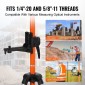 VEVOR Laser Level Tripod 10,2 cm-20 & 20,3 cm-11 Thread 1040-3400 mm Height Adjust