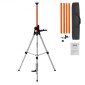 VEVOR Laser Level Tripod 10,2 cm-20 & 20,3 cm-11 Thread 1040-3400 mm Height Adjust