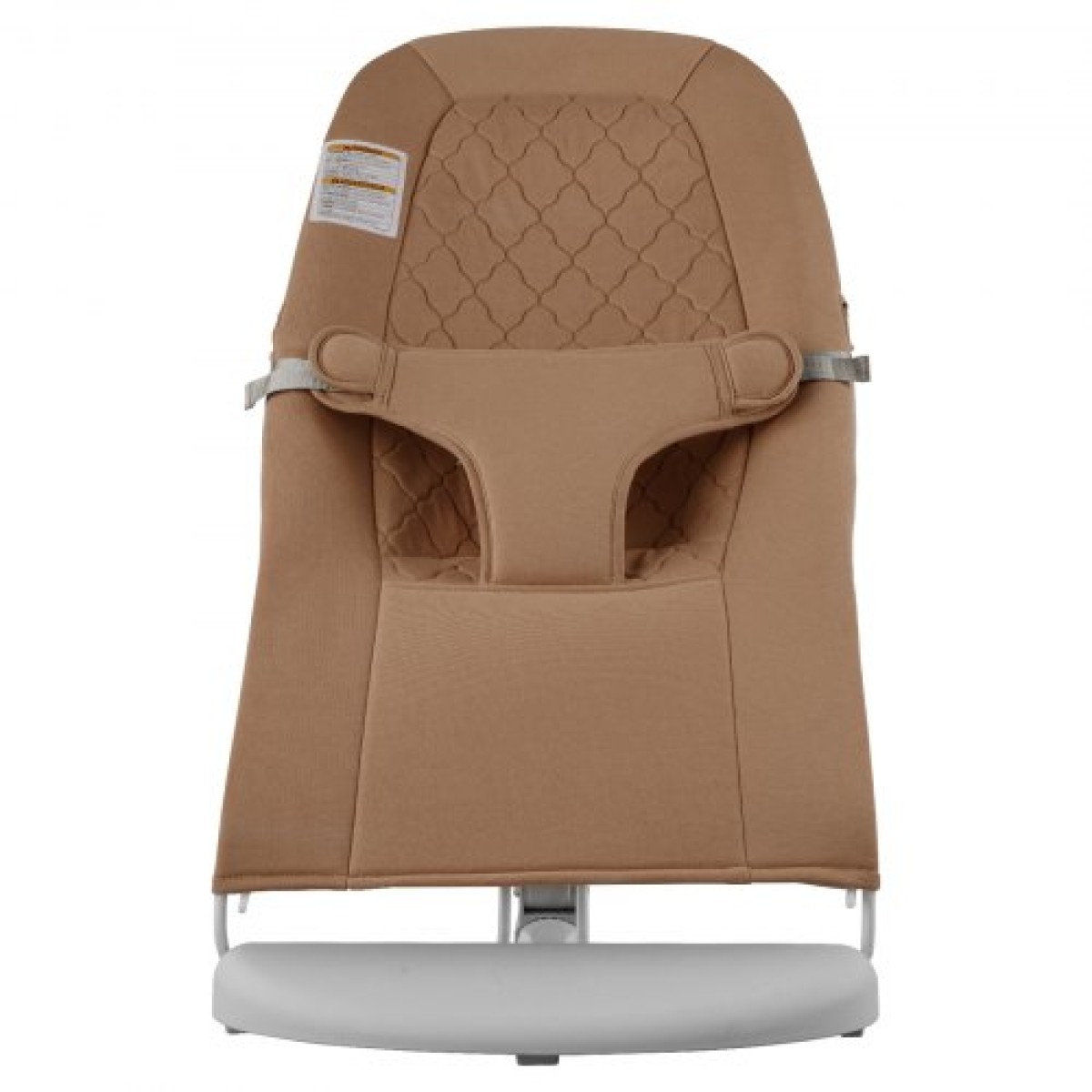 VEVOR Baby Bouncer, Πτυσσόμενο κάθισμα Bouncer για μωρά 0-9 μηνών, Καρέκλα Bouncer για νεογέννητο με 2 γωνίες ανάκλισης & λουρί 3 σημείων, φορητό βρεφικό ρολό με τσάντα μεταφοράς για εσωτερικούς χώρους, Camel