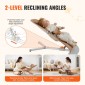 VEVOR Baby Bouncer, Πτυσσόμενο κάθισμα Bouncer για μωρά 0-9 μηνών, Καρέκλα Bouncer για νεογέννητο με 2 γωνίες ανάκλισης & λουρί 3 σημείων, φορητό βρεφικό ρολό με τσάντα μεταφοράς για εσωτερικούς χώρους, Camel