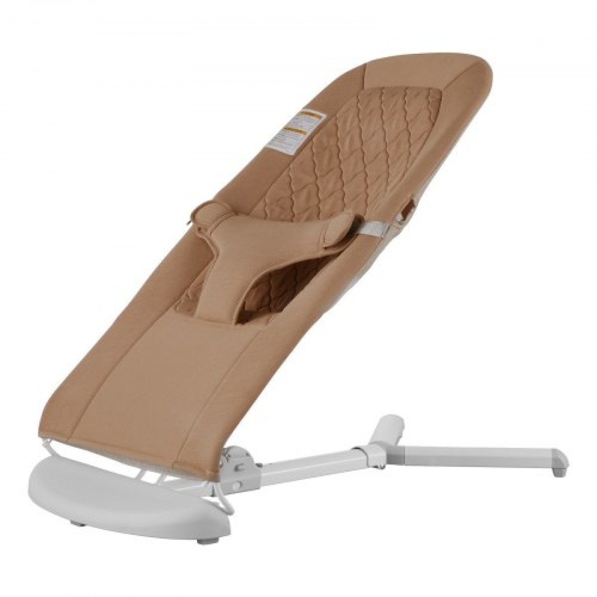 VEVOR Baby Bouncer, Πτυσσόμενο κάθισμα Bouncer για μωρά 0-9 μηνών, Καρέκλα Bouncer για νεογέννητο με 2 γωνίες ανάκλισης & λουρί 3 σημείων, φορητό βρεφικό ρολό με τσάντα μεταφοράς για εσωτερικούς χώρους, Camel