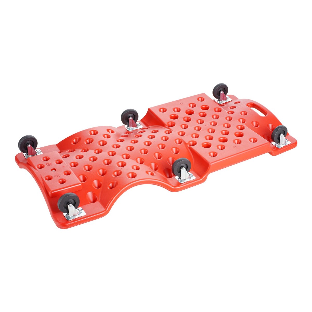 VEVOR Mechanic Plastic Creeper, 1016 mm, χωρητικότητας 158,8 kg Automotive Rolling Garage Creeper με χυτευμένο εργονομικό σώμα HDPE με επένδυση και διπλούς δίσκους εργαλείων 6 τροχούς, για επισκευή αυτοκινήτων Garage Shop