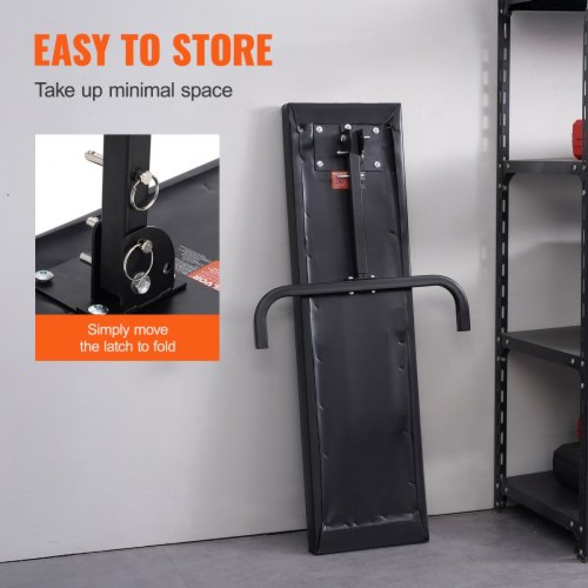 VEVOR Under Dash Creeper, 1016 mm, 149,7 kg Χωρητικότητα Rolling Mechanic Garage Creeper, 20,3-27,4 in Ρυθμιζόμενο ύψος, ξαπλωμένο ή όρθιο στο εσωτερικό του αυτοκινήτου ή του φορτηγού, Easy Fold Support for Garage Shop