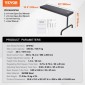 VEVOR Under Dash Creeper, 1016 mm, 149,7 kg Χωρητικότητα Rolling Mechanic Garage Creeper, 20,3-27,4 in Ρυθμιζόμενο ύψος, ξαπλωμένο ή όρθιο στο εσωτερικό του αυτοκινήτου ή του φορτηγού, Easy Fold Support for Garage Shop