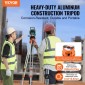 Βάση τριπόδου επιπέδου λέιζερ VEVOR, 5/8"-11 βάση σπειρώματος, 16,53-65,55 ίντσες ρύθμιση ύψους 16,53-65,55 ιντσών Τρίποδο βαρέως τύπου Survey for Construction Σαρωτής επιπέδου λέιζερ, ανασυρόμενα πόδια αντιολισθητικά πόδια Professional