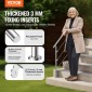 VEVOR 149,9 cm Χειρολαβές για Εξωτερικά σκαλοπάτια 3 Εγκάρσιες ράβδοι Σκάλα για Βεράντα