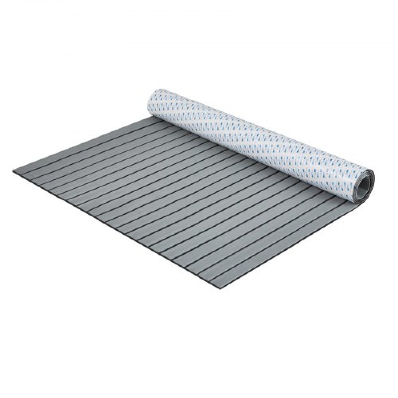 VEVOR Boat Flooring, EVA Foam Boat Decking 240 x 116,1 cm, Αντιολισθητικό αυτοκόλλητο δάπεδο, 2,78 m² Ναυτικό χαλί για σκάφη, γιοτ, Pontoon, δάπεδο καγιάκ