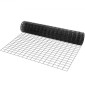 Πανί VEVOR Hardware, 1220 x 15240 mm Ρολό από γαλβανισμένο συρμάτινο πλέγμα, 16 Gauge ρολό συρμάτινο φράχτη κοτόπουλου, μεταλλικό συρμάτινο πλέγμα επικάλυψης βινυλίου για φράγμα κοτέτσι, φράχτες φιδιών κουνελιών, περιβλήματα πουλερικών