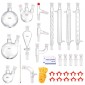 VEVOR Lab Distillation Kit, 3.3 Boro Lab Glassware Distillation Kit with 24, 40 Joint, 1000ml Esential Oil Distillation Apparatus Kit, 32 τμχ Σετ εξοπλισμού γυαλικών