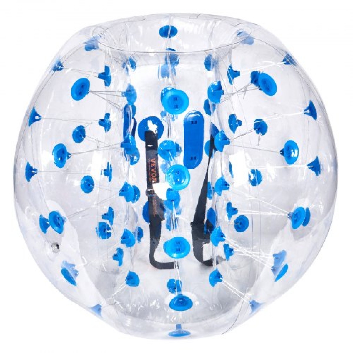Φουσκωτή μπάλα προφυλακτήρα VEVOR 1-pack, 4FT/1,2M Body Sumo Zorb Balls για εφήβους και ενήλικες, πάχους 0,8mm PVC Human Hamster Bubble Balls για ομαδικό παιχνίδι σε εξωτερικό χώρο, παιχνίδια προφυλακτήρα Bopper για κήπο, αυλή, πάρκο