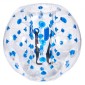 Φουσκωτή μπάλα προφυλακτήρα VEVOR 1-pack, 4FT/1,2M Body Sumo Zorb Balls για εφήβους και ενήλικες, πάχους 0,8mm PVC Human Hamster Bubble Balls για ομαδικό παιχνίδι σε εξωτερικό χώρο, παιχνίδια προφυλακτήρα Bopper για κήπο, αυλή, πάρκο