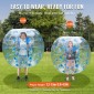 Φουσκωτή μπάλα προφυλακτήρα VEVOR 1-pack, 4FT/1,2M Body Sumo Zorb Balls για εφήβους και ενήλικες, πάχους 0,8mm PVC Human Hamster Bubble Balls για ομαδικό παιχνίδι σε εξωτερικό χώρο, παιχνίδια προφυλακτήρα Bopper για κήπο, αυλή, πάρκο
