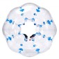 Φουσκωτή μπάλα προφυλακτήρα VEVOR 1-pack, 4FT/1,2M Body Sumo Zorb Balls για εφήβους και ενήλικες, πάχους 0,8mm PVC Human Hamster Bubble Balls για ομαδικό παιχνίδι σε εξωτερικό χώρο, παιχνίδια προφυλακτήρα Bopper για κήπο, αυλή, πάρκο