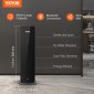 VEVOR Scent Air Machine for Home, 950ml Bluetooth Smart Diffuser Cold Air Diffuser, 3000sq.ft Waterless Essential Oil Scent Air Diffuser, Επιδαπέδιο Μηχάνημα Αρωματοθεραπείας για Μεγάλο Δωμάτιο, Γραφείο, Ξενοδοχείο