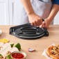 Πρέσα τορτίγιας VEVOR, Πρέσα τορτίγιας και Roti 10 ιντσών, Πρέσα Tortilladora Heavy Duty από χυτοσίδηρο, Pre-seasoned Pataconera Maker με 100 τμχ χαρτί περγαμηνής, Ζυμοποιός για τορτίγια αλευριού, Tawa, ασήμι