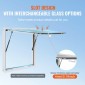 VEVOR Concession Window 36"x36", Παράθυρο σέρβις Food Truck από κράμα αλουμινίου με τέντα πόρτα & σύρσιμο άγκιστρο, παράθυρο σερβιρίσματος βάσης έως 85 μοιρών για τρέιλερ παραχώρησης φορτηγών τροφίμων, γυαλί Δεν περιλαμβάνεται