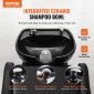 VEVOR Shampoo Backwash Chair, 661.4 LBS Loading Salon & Spa Hair Washing Station, Backwash Barber Shampoo Bowl and Chair, Beauty Spa Massage Εξοπλισμός κομμωτικής με κεραμικό μπολ και φαρδύ υποπόδιο