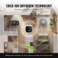 VEVOR Scent Air Machine for Home 100ML Cold Air Diffuser 1000sq.ft Waterless