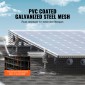 VEVOR 15 x 3048 cm Solar Panel Bird Guard, Critter Guard Roll Kit με 100 τμχ. Συνδετήρες από κράμα αλουμινίου, προστατευτικό ηλιακού πάνελ με επίστρωση PVC ανθεκτική στη σκουριά, συρμάτινο πλέγμα 12,7 mm