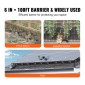 VEVOR 15 x 3048 cm Solar Panel Bird Guard, Critter Guard Roll Kit με 100 τμχ. Συνδετήρες από κράμα αλουμινίου, προστατευτικό ηλιακού πάνελ με επίστρωση PVC ανθεκτική στη σκουριά, συρμάτινο πλέγμα 12,7 mm