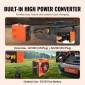 VEVOR PCP Air Compressor, 4500PSI/30Mpa Portable PCP Airgun Compressor - Ενσωματωμένο σύστημα ψύξης νερού και ανεμιστήρα, Auto-Stop |Συμπιεστής δεξαμενής Paintball DC12V/AC230V για αεροβόλο τουφέκι, μπουκάλι κατάδυσης