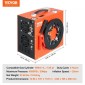 VEVOR PCP Air Compressor, 4500PSI/30Mpa Portable PCP Airgun Compressor - Ενσωματωμένο σύστημα ψύξης νερού και ανεμιστήρα, Auto-Stop |Συμπιεστής δεξαμενής Paintball DC12V/AC230V για αεροβόλο τουφέκι, μπουκάλι κατάδυσης