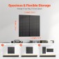 Πάνελ VEVOR Metal Pegboard, 24" x 12" Pegboard, 2 Panels, Ατσάλινο μανταλάκι βαρέως τύπου Οργανωτής τοίχου, για Σαλόνι Γκαράζ Αποθήκευση εργαλείων Πάγκος εργασίας Οργάνωση γραφείου Craft Room Κουζίνα Σπίτι, Μαύρο